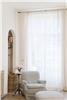 CASPER linen sheer drapery