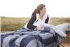 LONGBOARD linen blanket