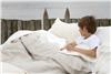 HERITAGE organic linen bedding - FLAX and OYSTER